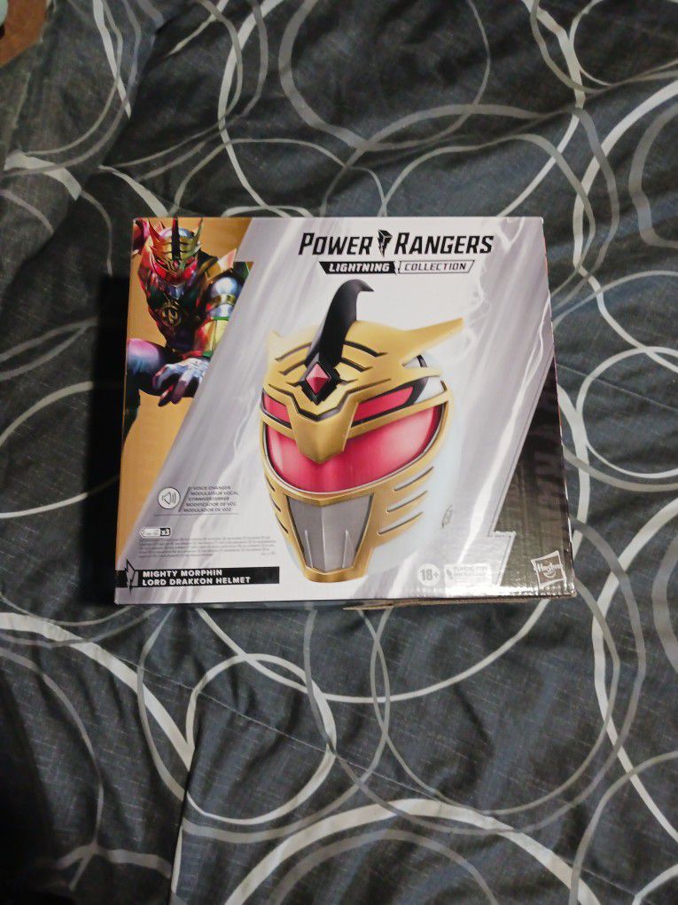 Mighty Morphin Power Rangers Lightning Collection Lord Drakkon Helmet