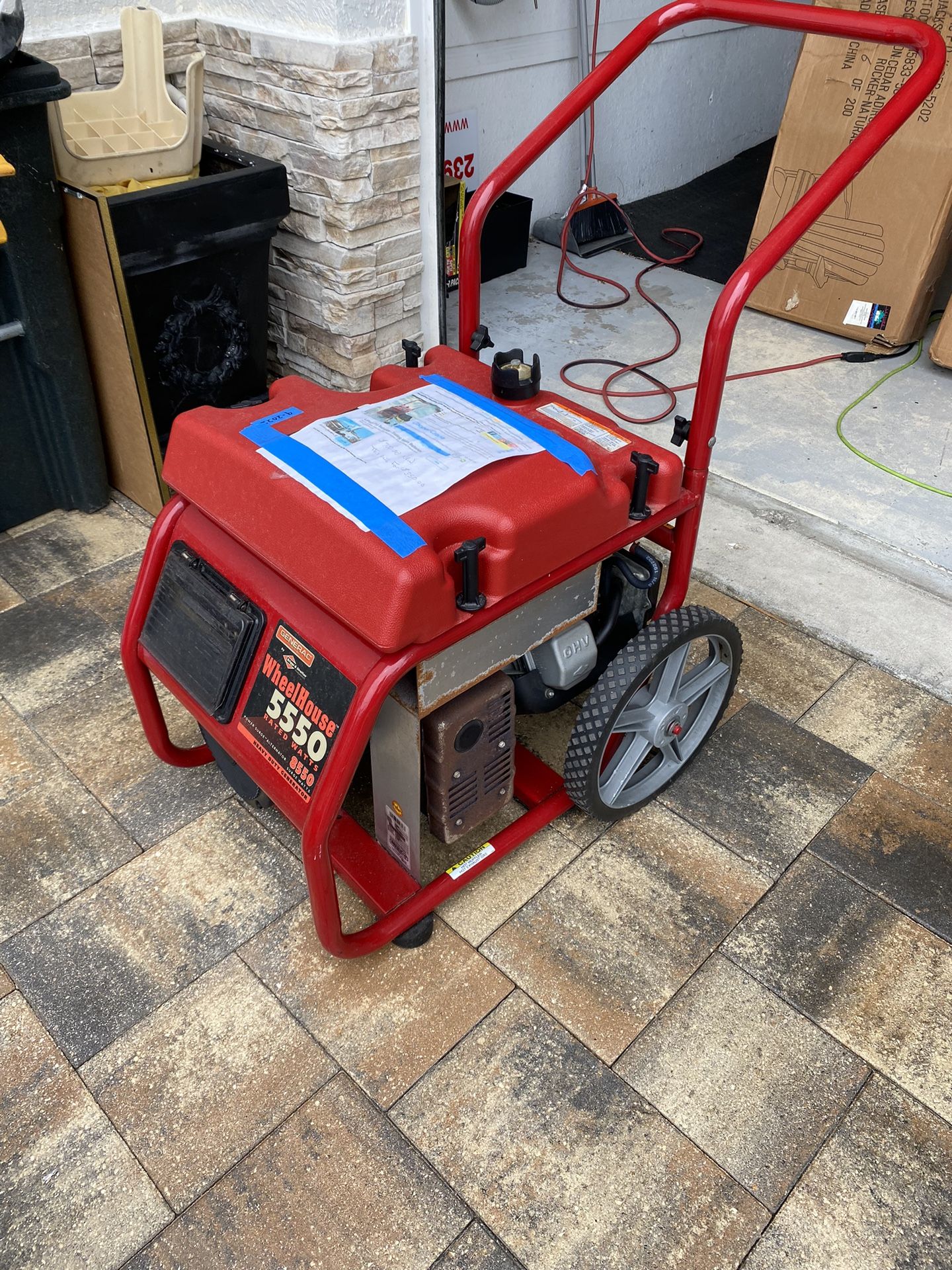 Wheelhouse Generac Generator 5500