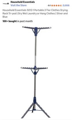 Clothes Drying Rack Tripod