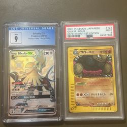 Graded pokemon cards