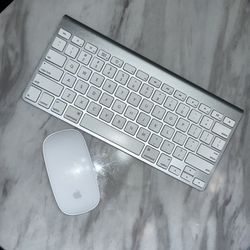 Apple A1314/A1296 Magic Keyboard 2 and Magic Mouse 2 Wireless Kit - White