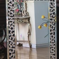 Mirror Whit Diamonds New Never Used