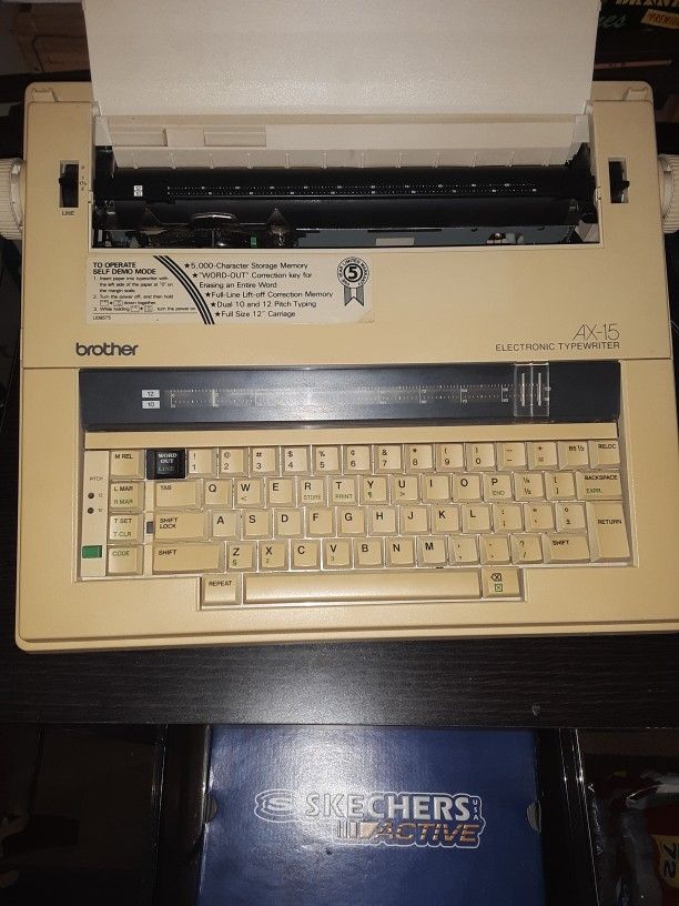 2 Vintage Brother Electric Typewriters