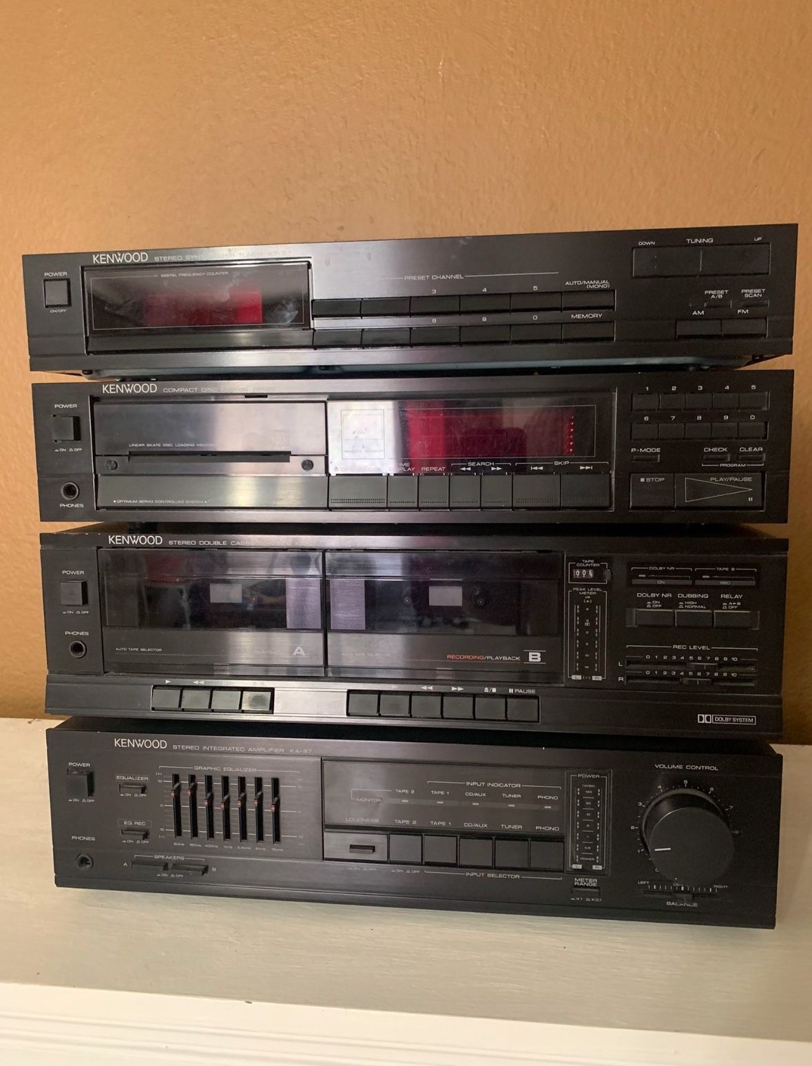 Vintage Kenwood Stereo System