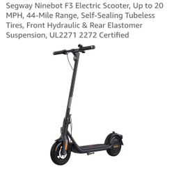 Ninebot electric scooter