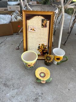 Sun flower decor