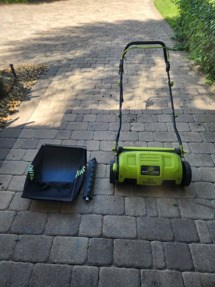 Sun Joe Dethatcher And Scarifier