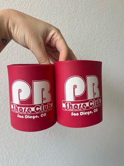 Set of PB Shore Club Koozies