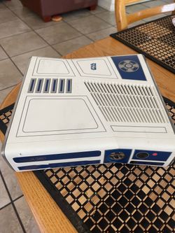 Xbox 360 Slim R2D2 Special Edition For Parts