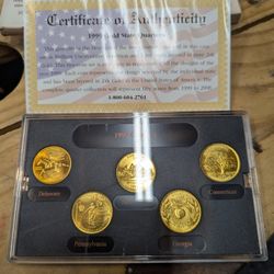 1999 Gold Edition State Quarter Collections