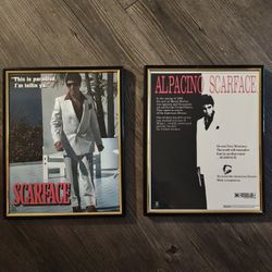 Scareface Glass Frame 