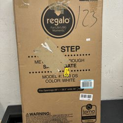 Regalo Easy Step 38.5-Inch Wide Walk Thru Baby Gate Brand New $25 Cash or E-pay RI Daily Deals Message for appt. https://offerup.com/redirect/?o=aHR0c
