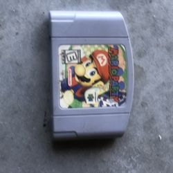 Nintendo 64 games cartridge Mario party