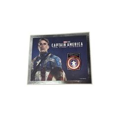 Disney Movie Club VIP Pin Captain America The First Avenger Marvel w/ COA
