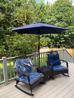 Patio furniture set