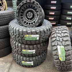 6X5.5 6X139.7 17” BRAND NEW WHEELS & TIRES RINES & LLANTAS 17”