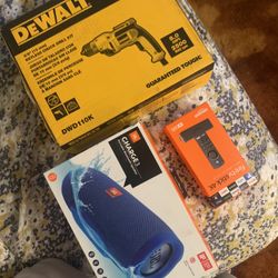 Brand New Dewalt Drill Brand New Jbl Charge 3 And Brand New Fire Tv Stick 4k