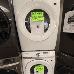 Samsung Washer And Dryer 2Pc Set 