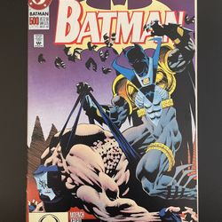 Batman #500 cover C - Knightfall Part 19 (1993) - classic Batman story