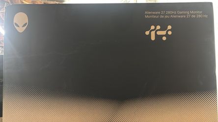 Alien ware 280Hz gaming monitor