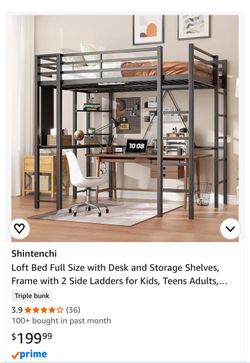 Full Size Loft Bed