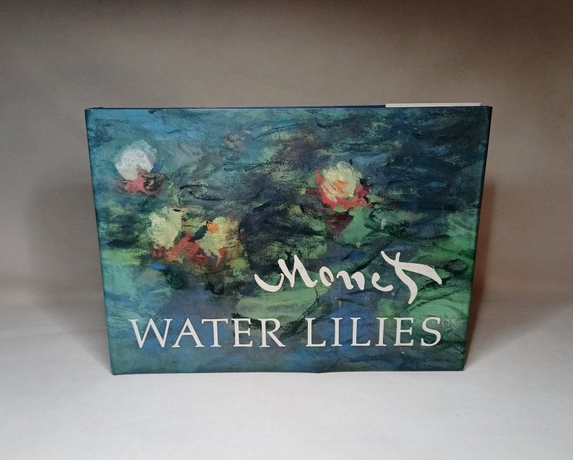 Monet Water Lilies Large Art Book by Charles Stucky 1991 edition with DJ