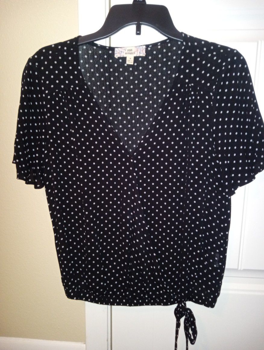 Polka Dotted Blouse 