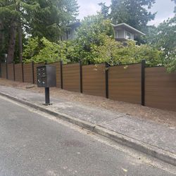 Composite / Aluminium Fence 