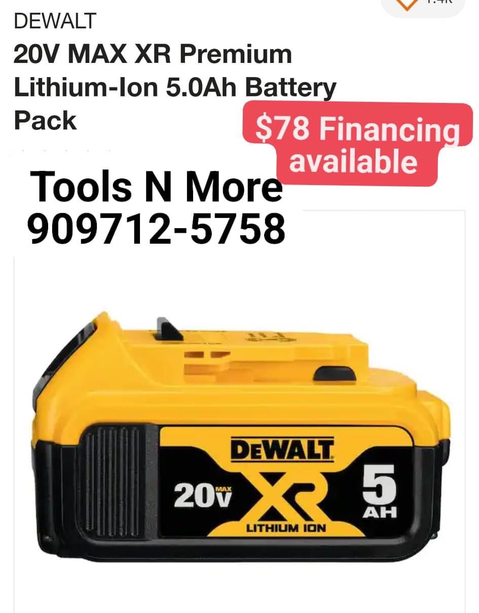 Dewalt 5.0 Battery Only 