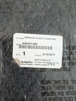 Subaru Impreza Floor Mats 