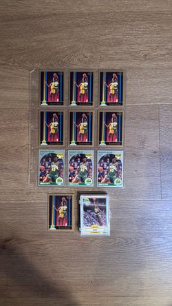 Shawn Kemp 30-Card Rookie Lot – Fleer, SkyBox & Hoops RCs – Seattle SuperSonics Reign Man