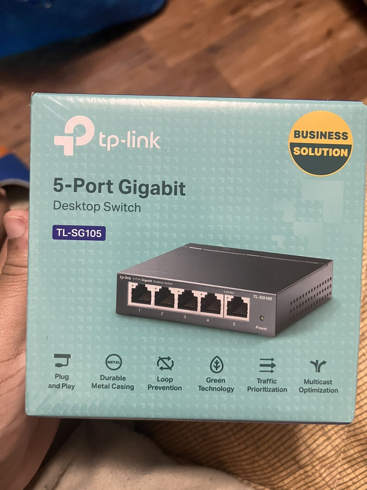 TP-Link TL-SG105 5-Port Gigabit Desktop Switch