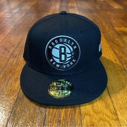 Brooklyn Nets New Era 59FIFTY Fitted Hat size 7 1/2