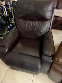Recliner faux leather