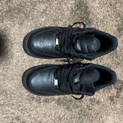 Lightly Worn 'Black' Air Force Ones
