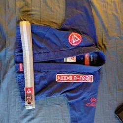 Gracie/Barra Gi Jacket And Belt