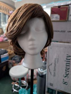 Light Brown Short Hair Wig