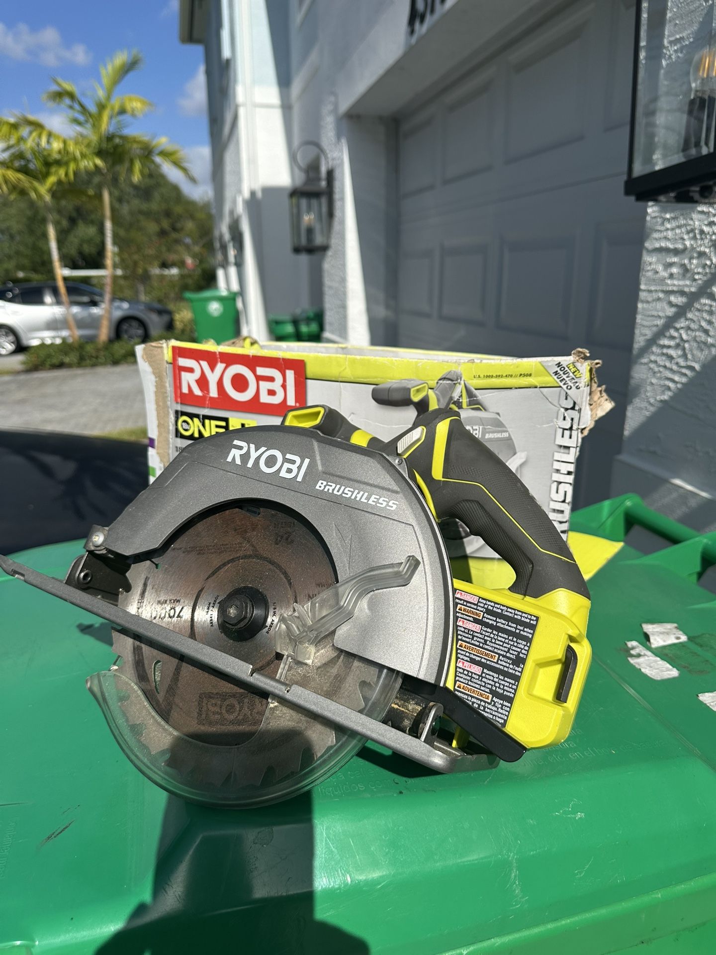 Ryobi Saw 18v 71/4 Motor Brushless 