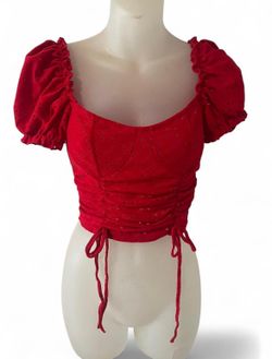 Size Small Red Crop Top