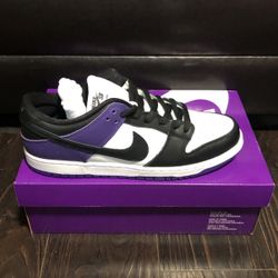 NIKE SB DUNK LOW COURT PURPLE $160