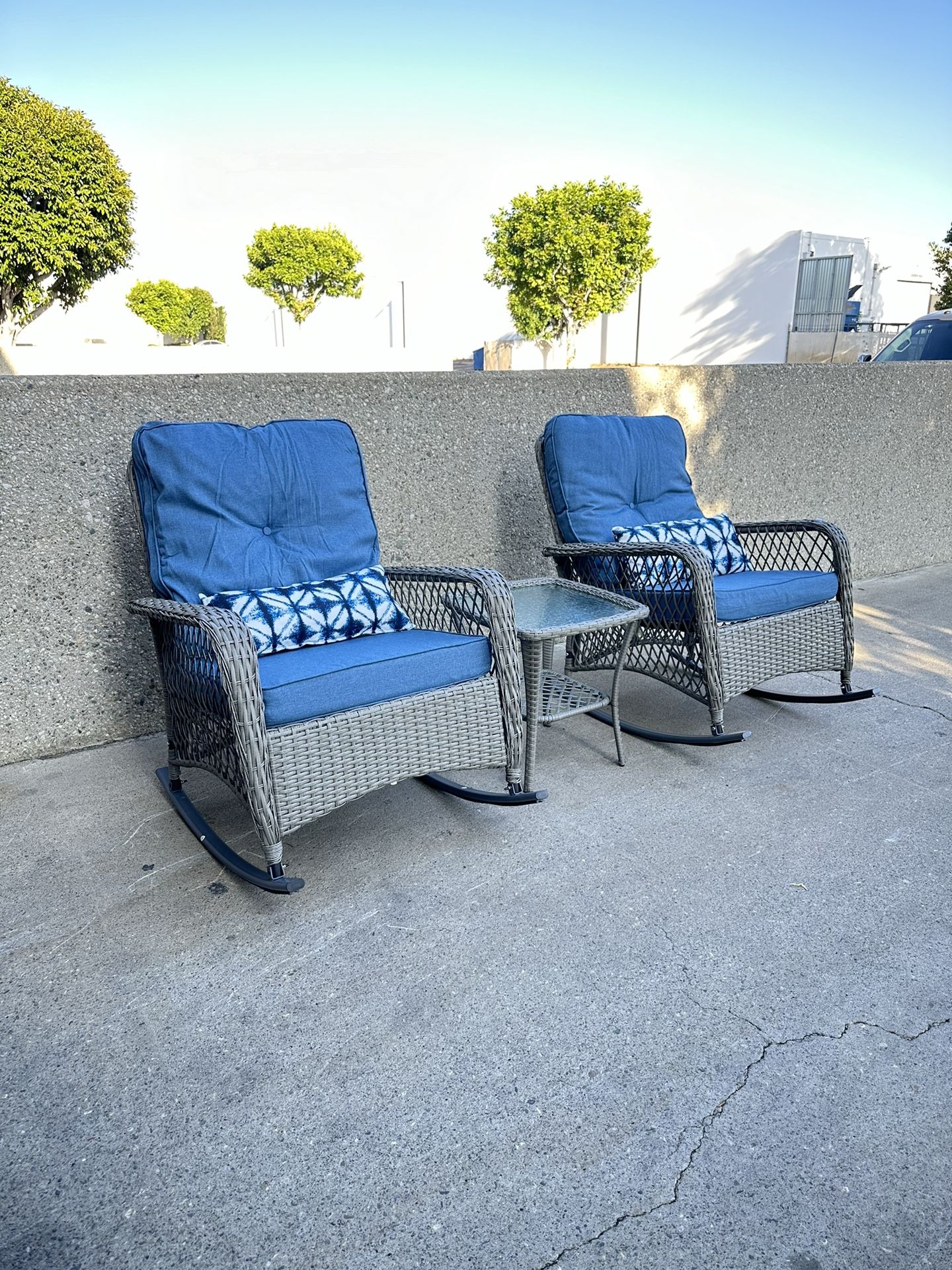 3pc Outdoor Patio Furniture Set