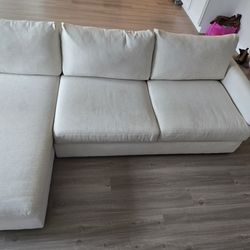 Chaise Lounge Couch - LIKE NEW