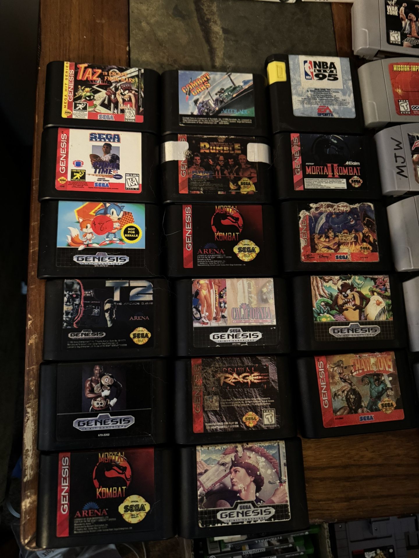 Sega Genesis Cartridges