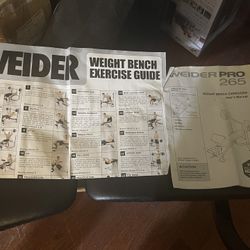 Weider-Pro Weight Bench