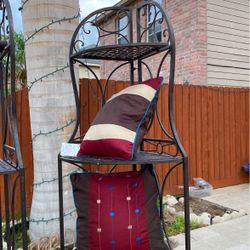 Corner Metal Shelves