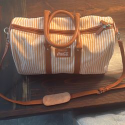 Rare Coca-Cola Orange Cream Duffle Bag