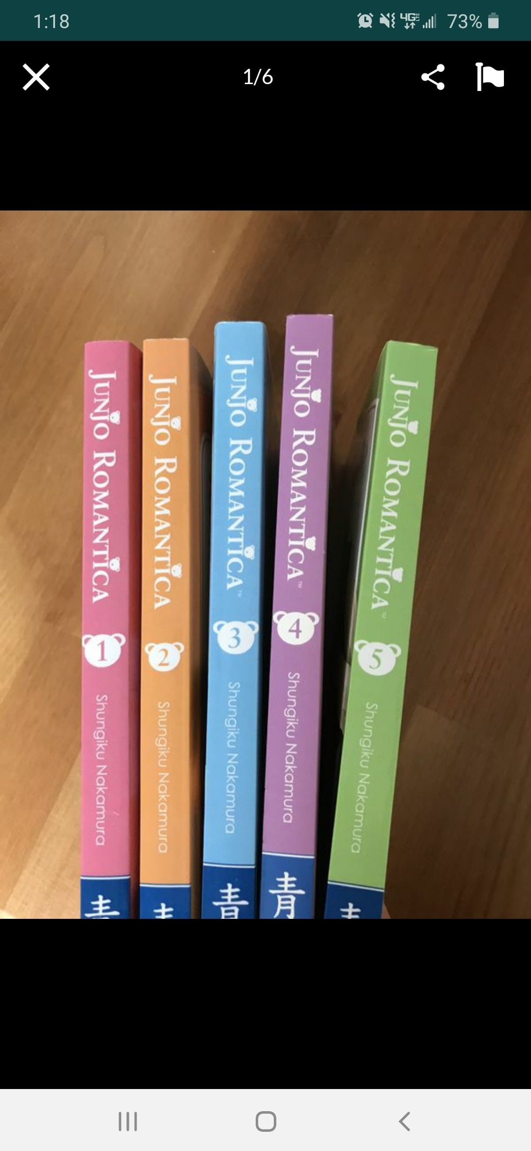 Junjou romantica vol 1-5