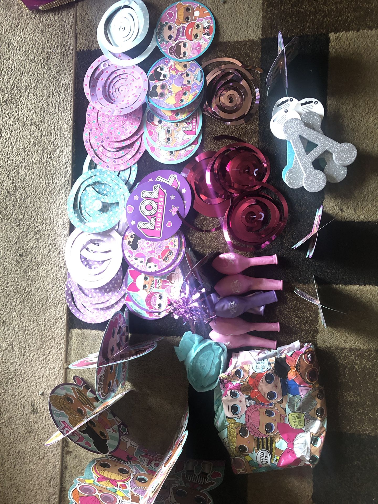 LOL party decor! Pick up Hayward