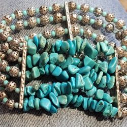 Turquoise Tone Bracelet 