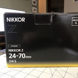 Nikkor z 24-70mm f/4S